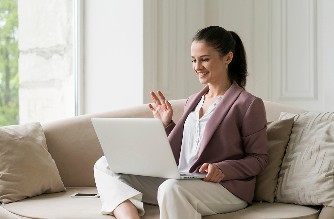 Young Business Woman Having Video Call 1.png